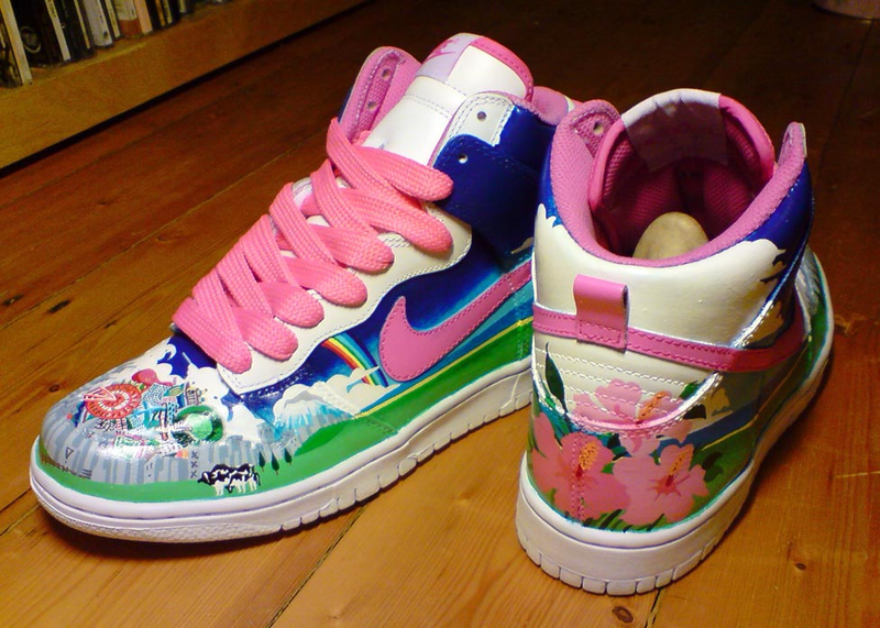 Illustration for article titled Katamari Damacy Gets Ported To Nike Dunks
